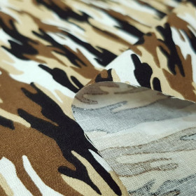 Algodón Camuflaje Trama Pequeña Algodón Camuflaje Trama Pequeña