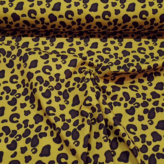 Cotton Animal Print fabric - Cotton fabric with drawings of animal skin print (animal print) The fabric is 150cm wide and its composition is 100% cotton.
