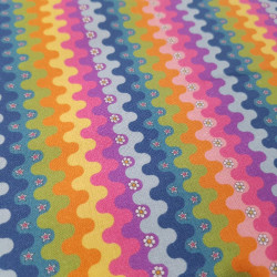 Algodón Zig-zag Colores Spirit