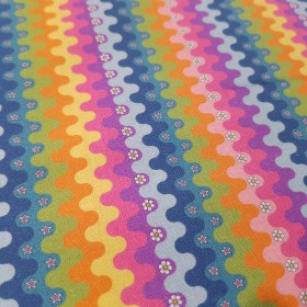 Algodón Zig-zag Colores Spirit