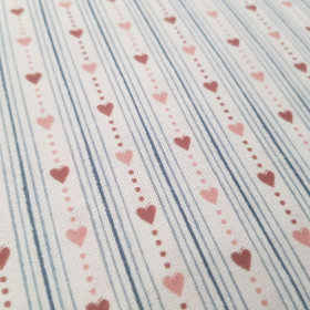 Cotton Hearts Borders