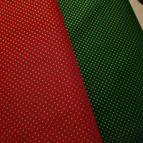 Algodón Topos Diminutos Lurex