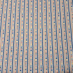 Cotton Multicolour Polka Dots Borders Cotton Multicolour Polka Dots Borders