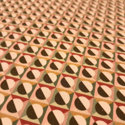 Algodón Formas Semicírculos Geometric