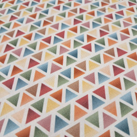 Algodón Triángulos Colores Ilusion
