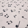 Cotton Musical Notes fabric
