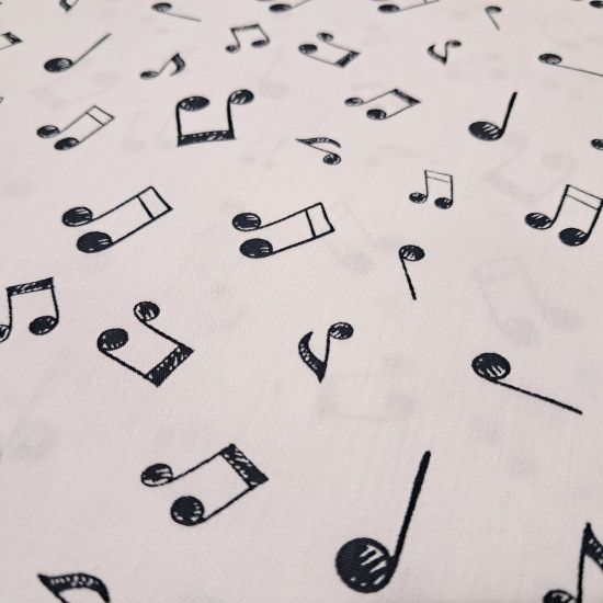 Cotton Musical Notes fabric