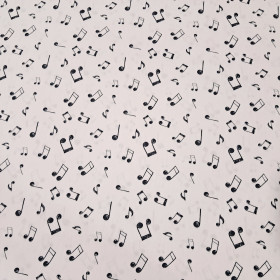 Cotton Musical Notes Cotton Musical Notes