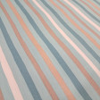 Tela de popelín de algodón 100% con estampado de rayas finas multicolor para confección