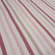 Tela de popelín de algodón 100% con estampado de rayas finas multicolor para confección