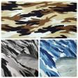 Cotton Camouflage Small fabric - Cotton fabric with camouflage pattern in various shades of colors to choose from. The fabric is 140cm wide and its composition is 100% cotton.