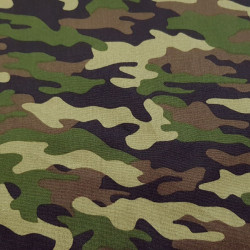 Cotton Green Camouflage