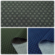 Cotton Circles fabric - Organic cotton fabric with patterns of circles in various shades of color. The fabric is 150cm wide and its composition is 100% cotton.