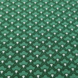 Cotton Mosaic Green Tones fabric - Cotton fabric with drawings of shapes making a mosaic in green tones. The fabric is 150cm wide and its composition is 100% cotton.