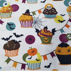 Cotton Halloween Cupcakes