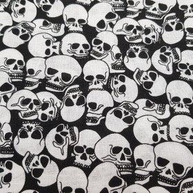Algodón Calaveras Terroríficas