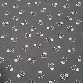Algodón Calaveras Piratas