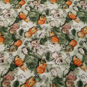 Algodón Halloween Muñecos Vudú