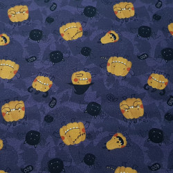 Algodón Halloween Calabazas Monstruosas