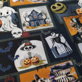 Cotton Halloween Jack Mansion