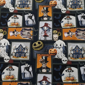 Cotton Halloween Jack Mansion
