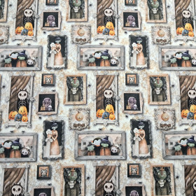 Cotton Halloween Boo Squares