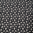 Tela Algodón Calaveras Pirata Tela Algodón Calaveras Pirata - Original tela de algodón ideal para temporada de Halloween y temática pirata, ya que tiene dibujos de calaveras piratas blancas sobre fondo negro. La tela es 100% algodón y mide de ancho 140cm.