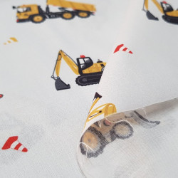 Algodón Vehículos Construcción Algodón Vehículos Construcción