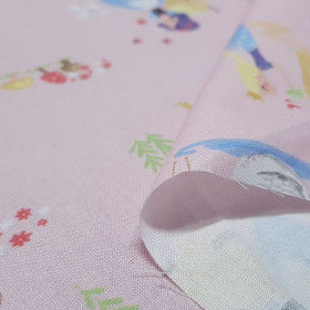 Algodón Cuentos Infantiles Rosa