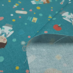 Cotton Medicine Hospital Blue Petrol