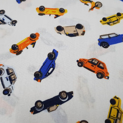 Algodón Coches Colores