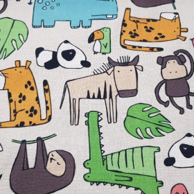 Algodón Decorativo Animales