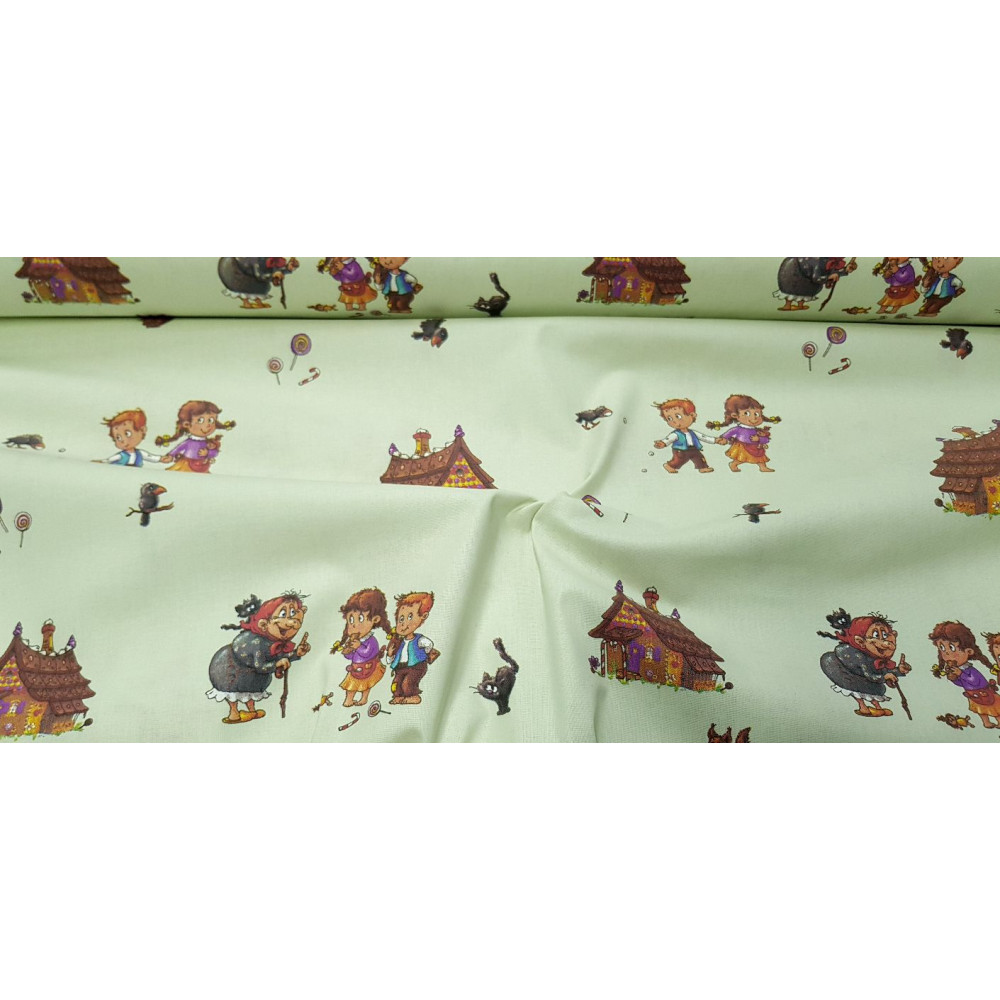 Hansel Textil Tela Algodón Cuento Hansel Gretel | Tienda de telas Textil Siles