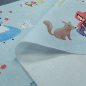 Algodón Cuentos Infantiles Azul