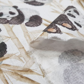 Cotton Pandas Bamboo Beige