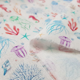 Algodón Medusas Caballitos Mar Algodón Medusas Caballitos Mar