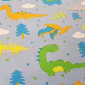 Algodón Dinosaurios Colores