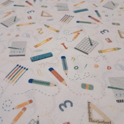 Algodón Material Escolar Aula