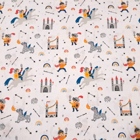 Algodón Dragones Caballeros Algodón Dragones Caballeros