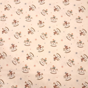 Algodón Caballitos de Madera