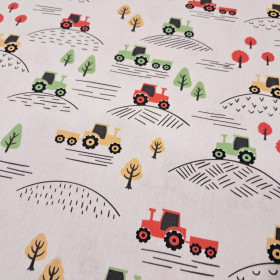 Algodón Tractores Campo