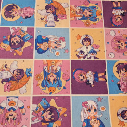 Algodón Anime Paneles