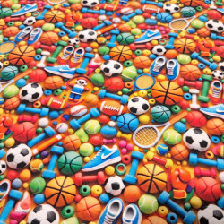 Cotton Balls Sport 3D Effect