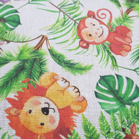 Algodón Animales Jungla Algodón Animales Jungla