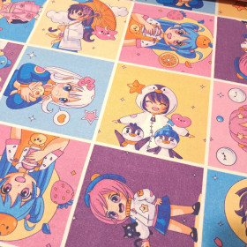 Algodón Anime Paneles