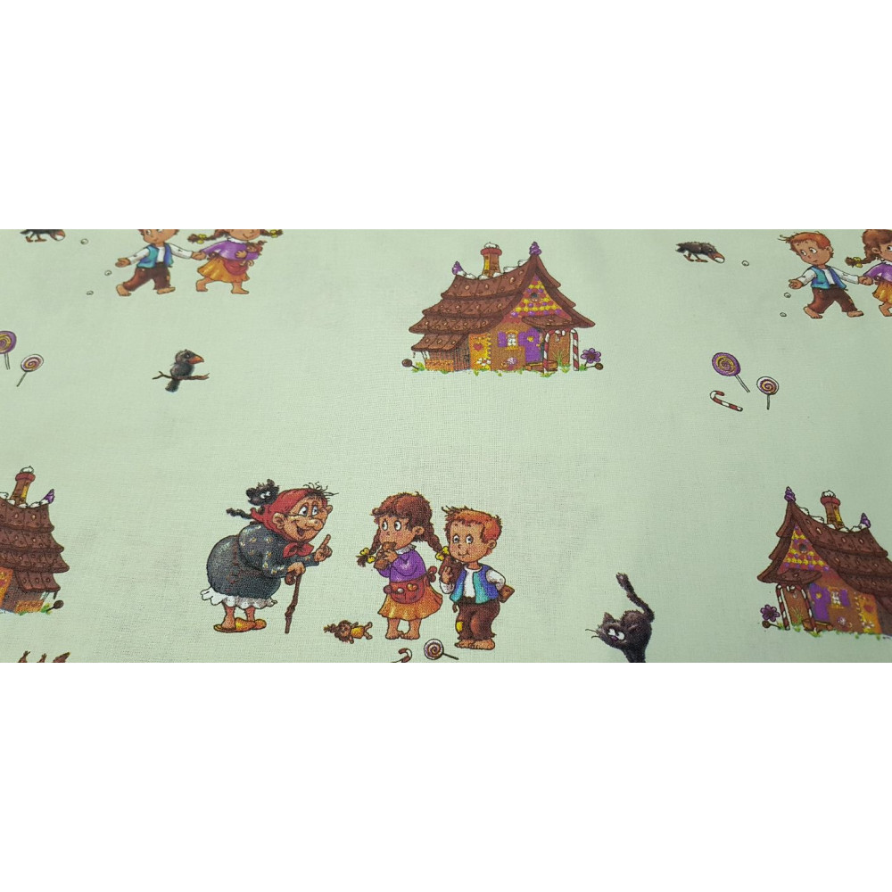 Hansel Textil Tela Algodón Cuento Hansel Gretel | Tienda de telas Textil Siles