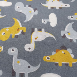 Algodón Dinosaurios Juguete Gris