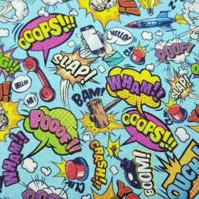 Cotton Comic Style Blue