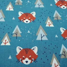 Cotton Foxes and Trees