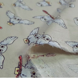 Algodón Harry Potter Lechuzas Algodón Harry Potter Lechuzas